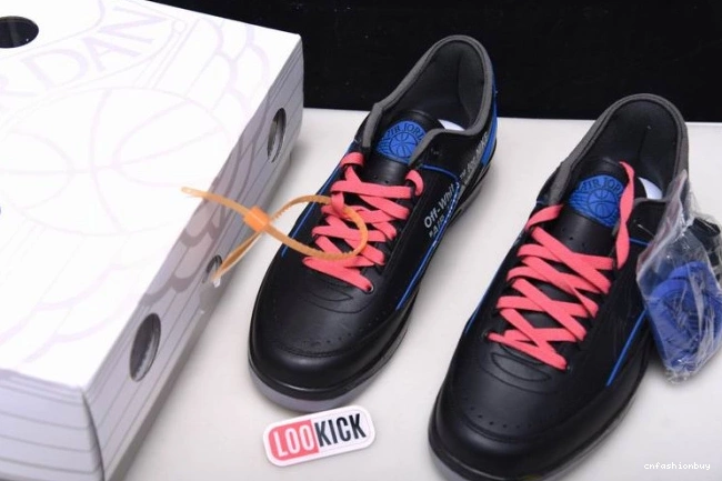 Retro Jordan Blue Black Low SP Off-White DJ4375-004 2 0725
